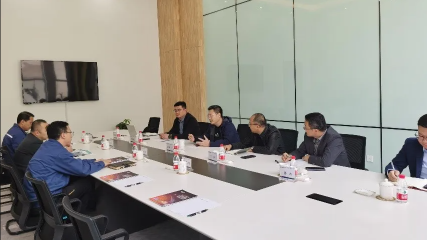 国家电投集团黄河上游水电开发有限责任公司西宁分公司党委书记程斌会见集团副总裁康晓兵