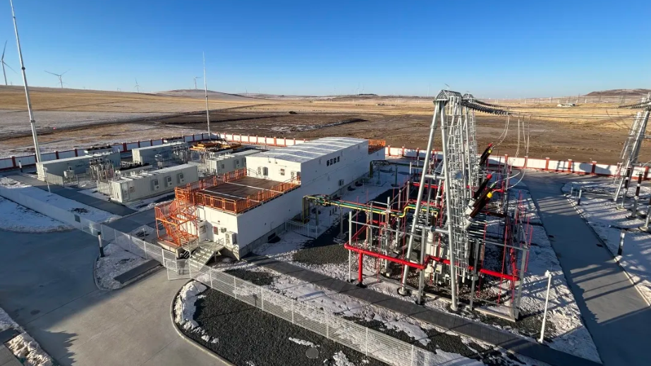 祝贺锡林浩特泰富能源1000兆瓦风电项目成功并网发电