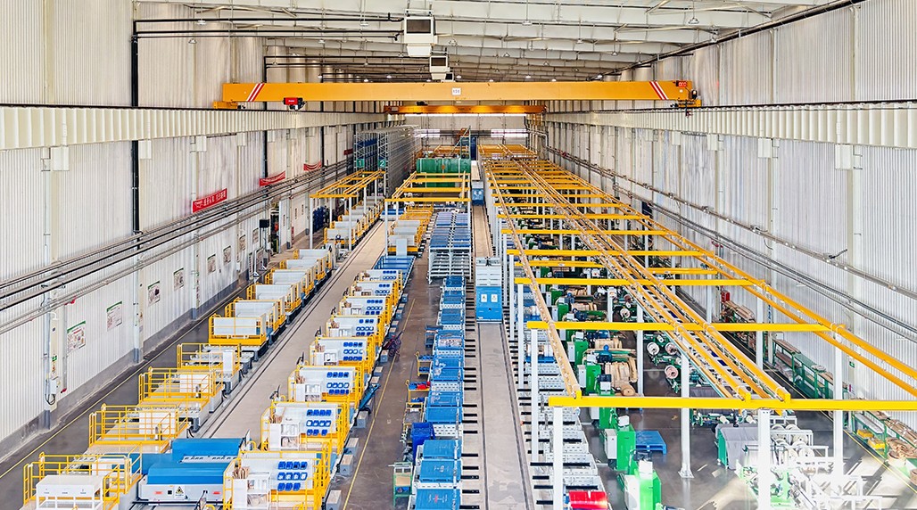 變壓器數(shù)字化生產(chǎn)線